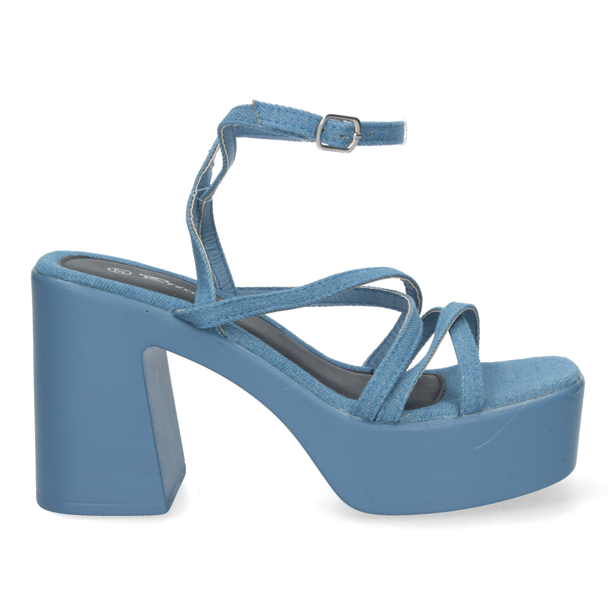 Sandalias Azules Tacón Mujer Dafne 001