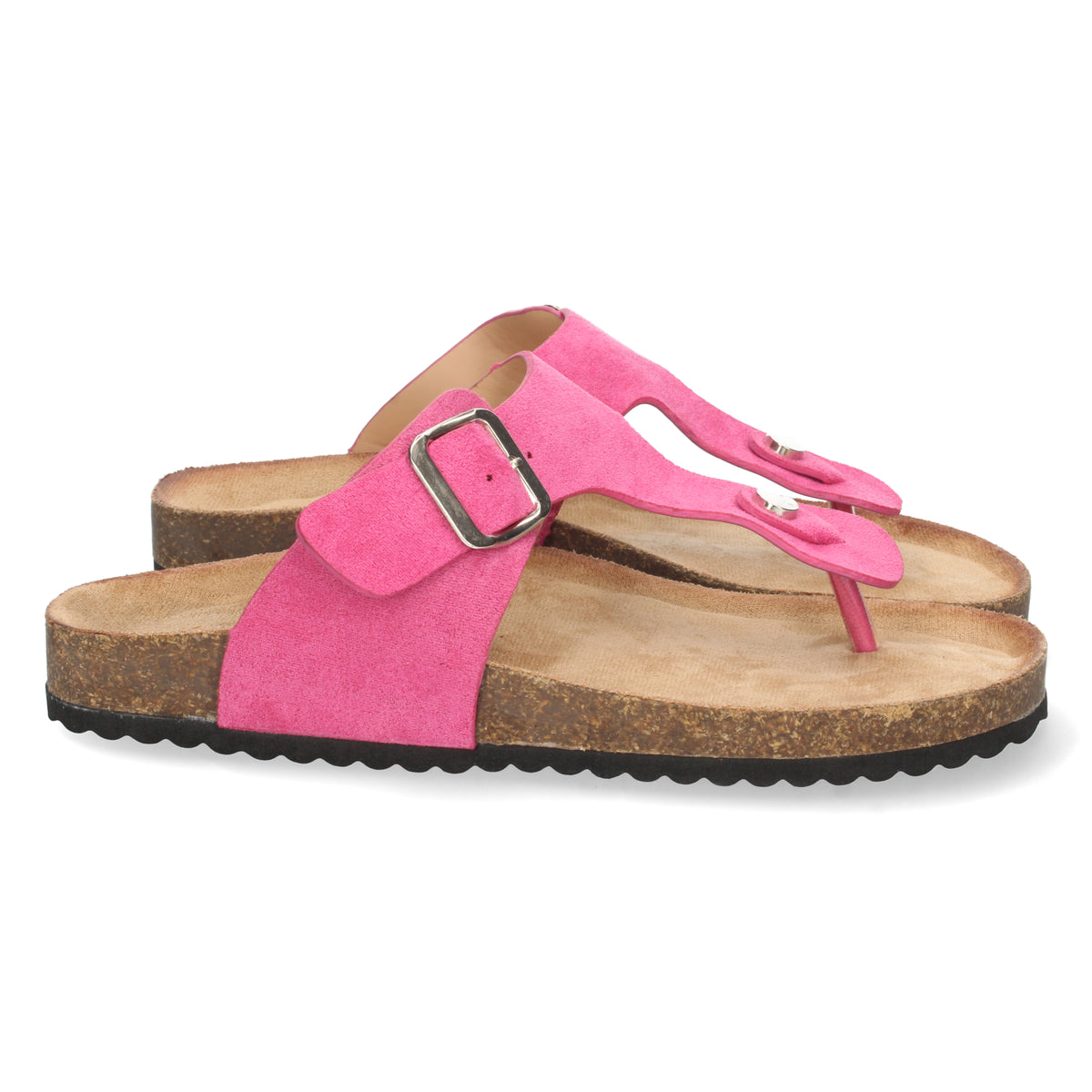 Sandalias Rosas Planas Mujer Tais 002