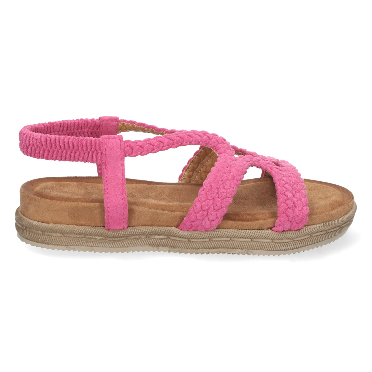 Sandalias Rosas Planas Mujer Lucrecia 001