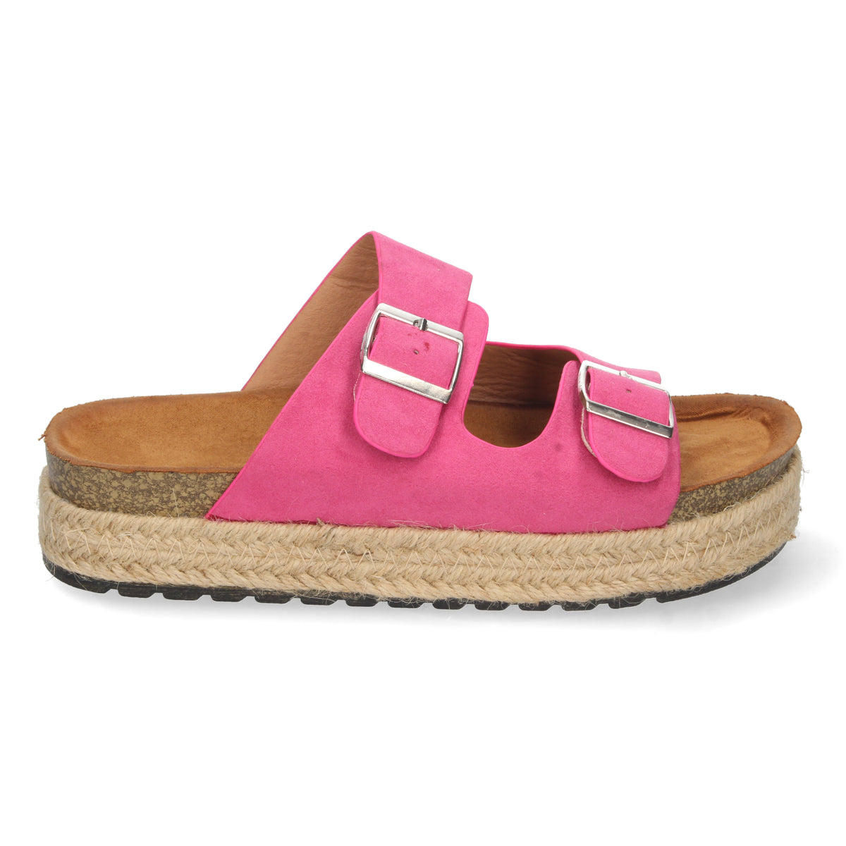 Sandalias Rosas Plataforma Mujer Silvana 002