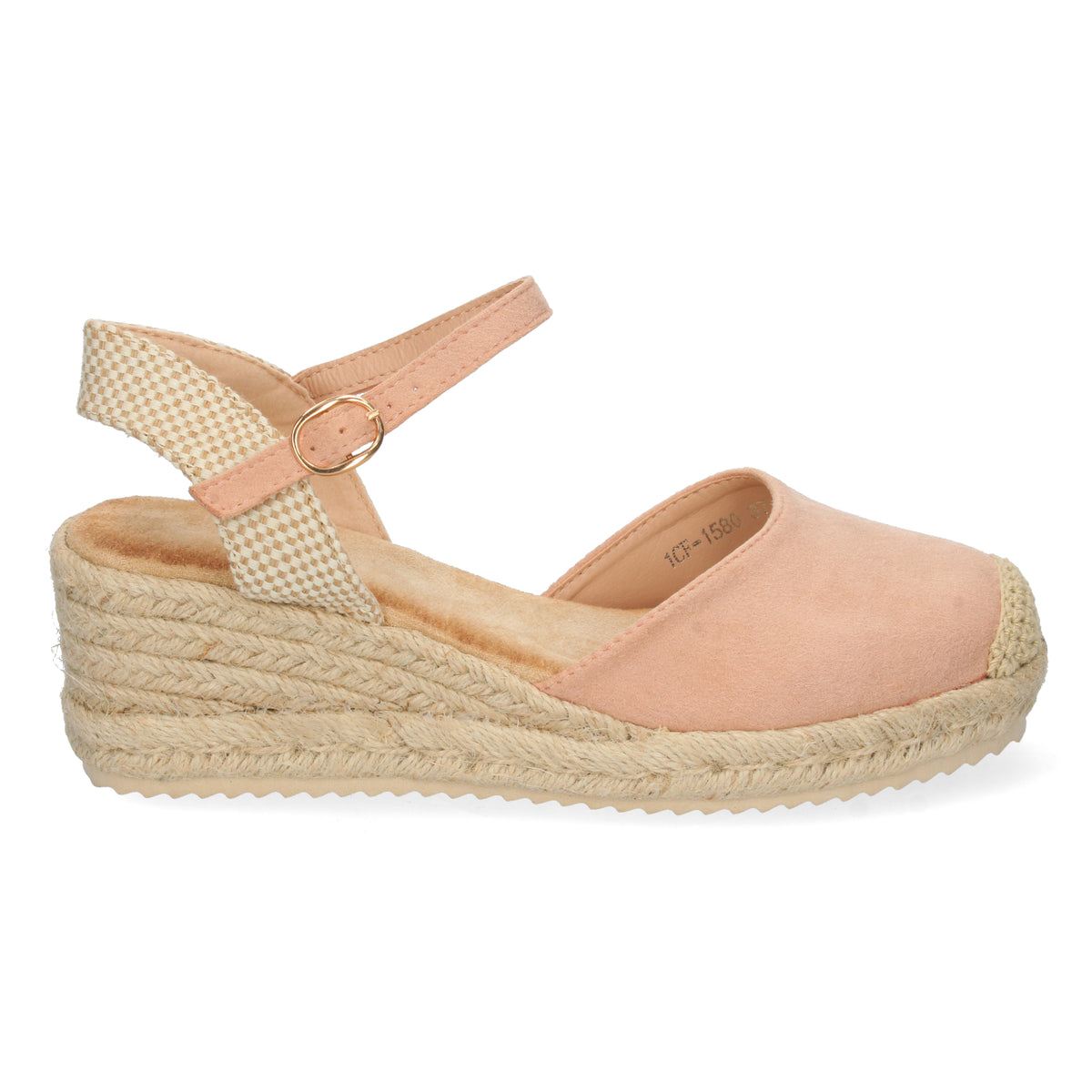 Sandalias Rosas Cuña Mujer Psique 002