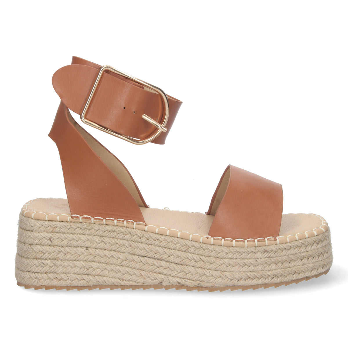Sandalias Marrones Plataforma Mujer Xena 001