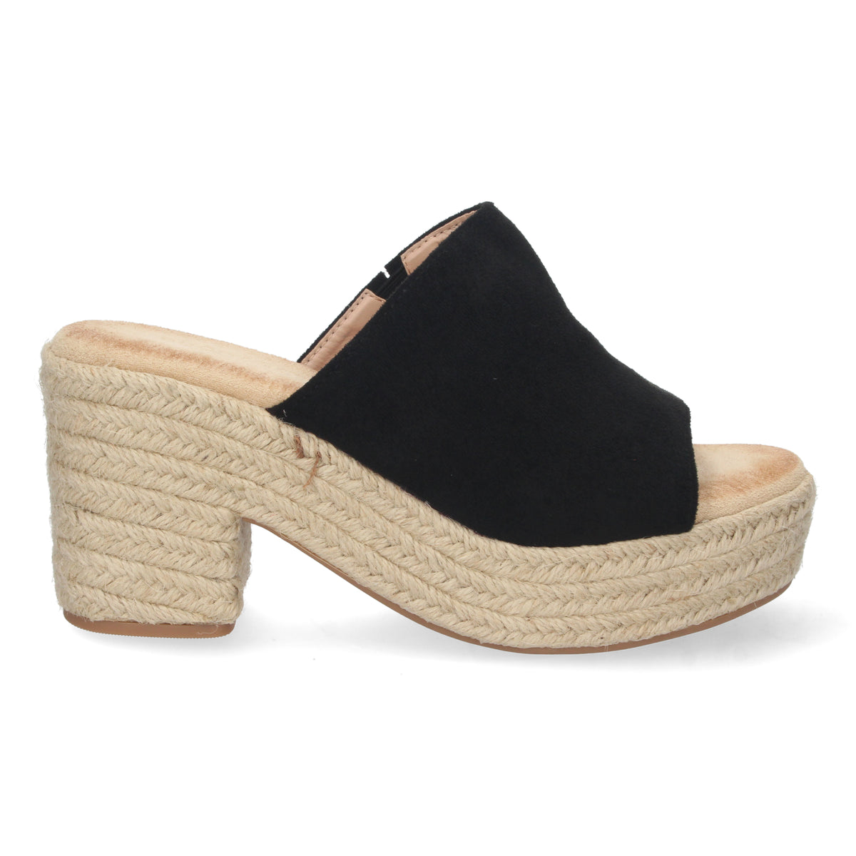 Zuecos Negros Mujer Jana 001