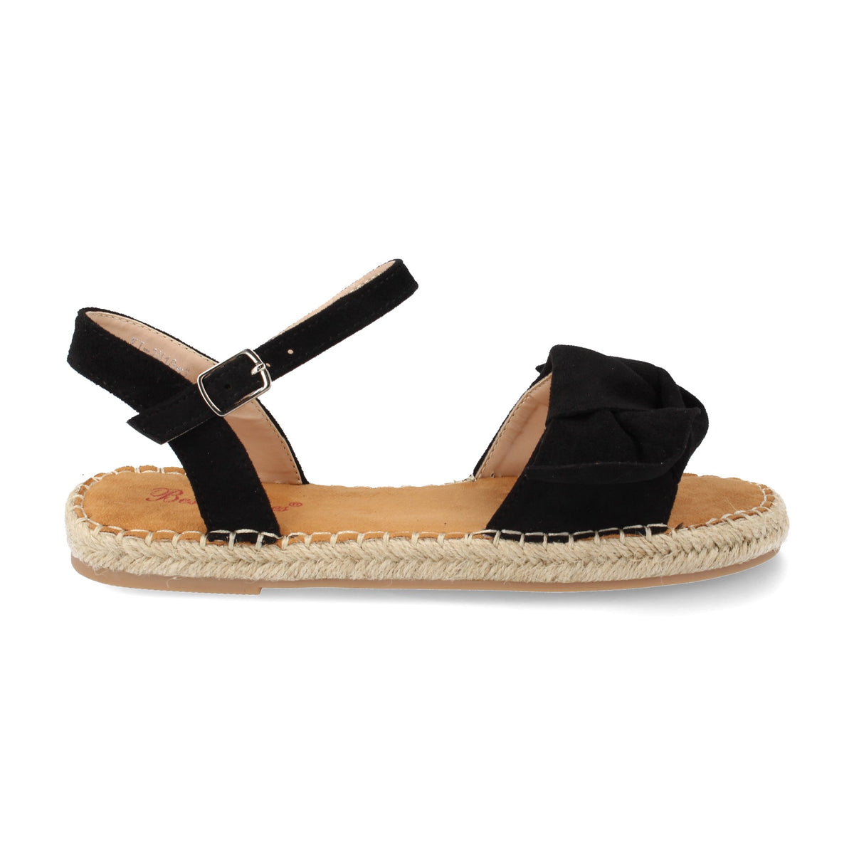 Sandalias Negras Planas Mujer Calipso 001