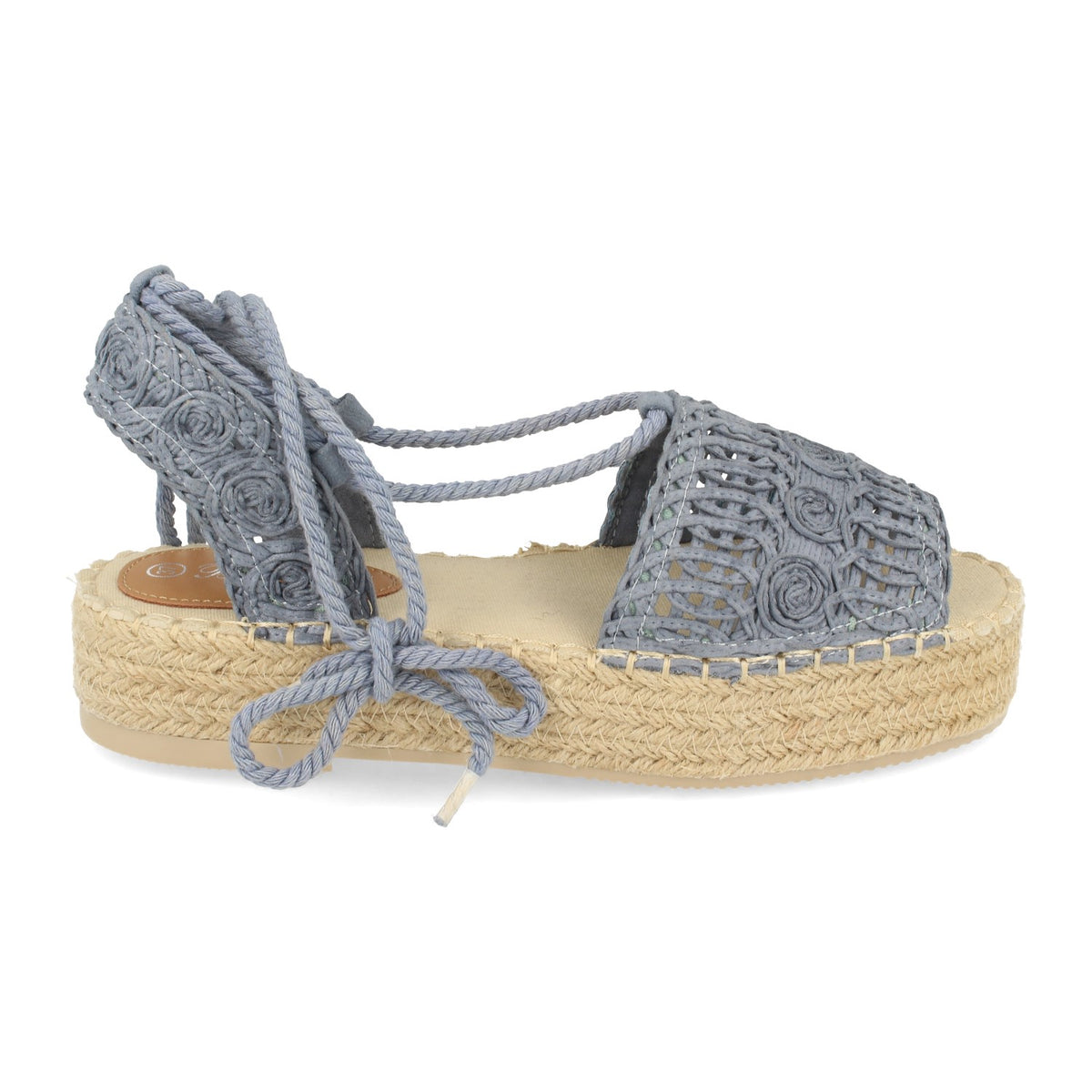 Sandalias Azules Planas Mujer Portia 001