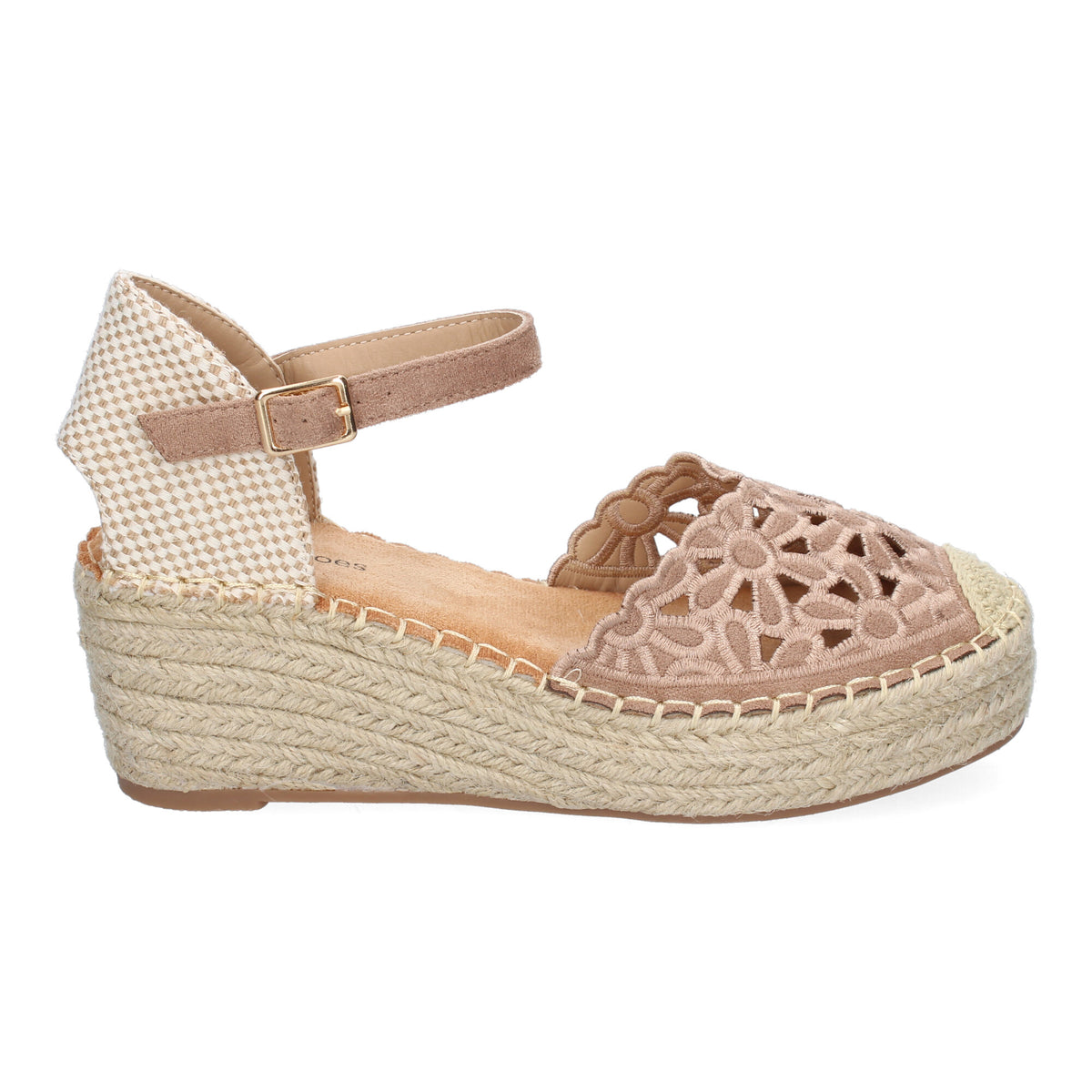 Sandalias Marrones Cuña Mujer Diana 002