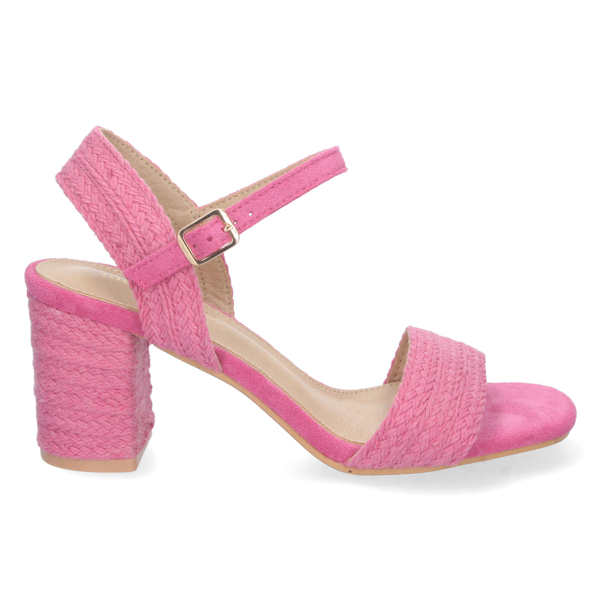 Sandalias Rosas Tacón Mujer Flavia 001