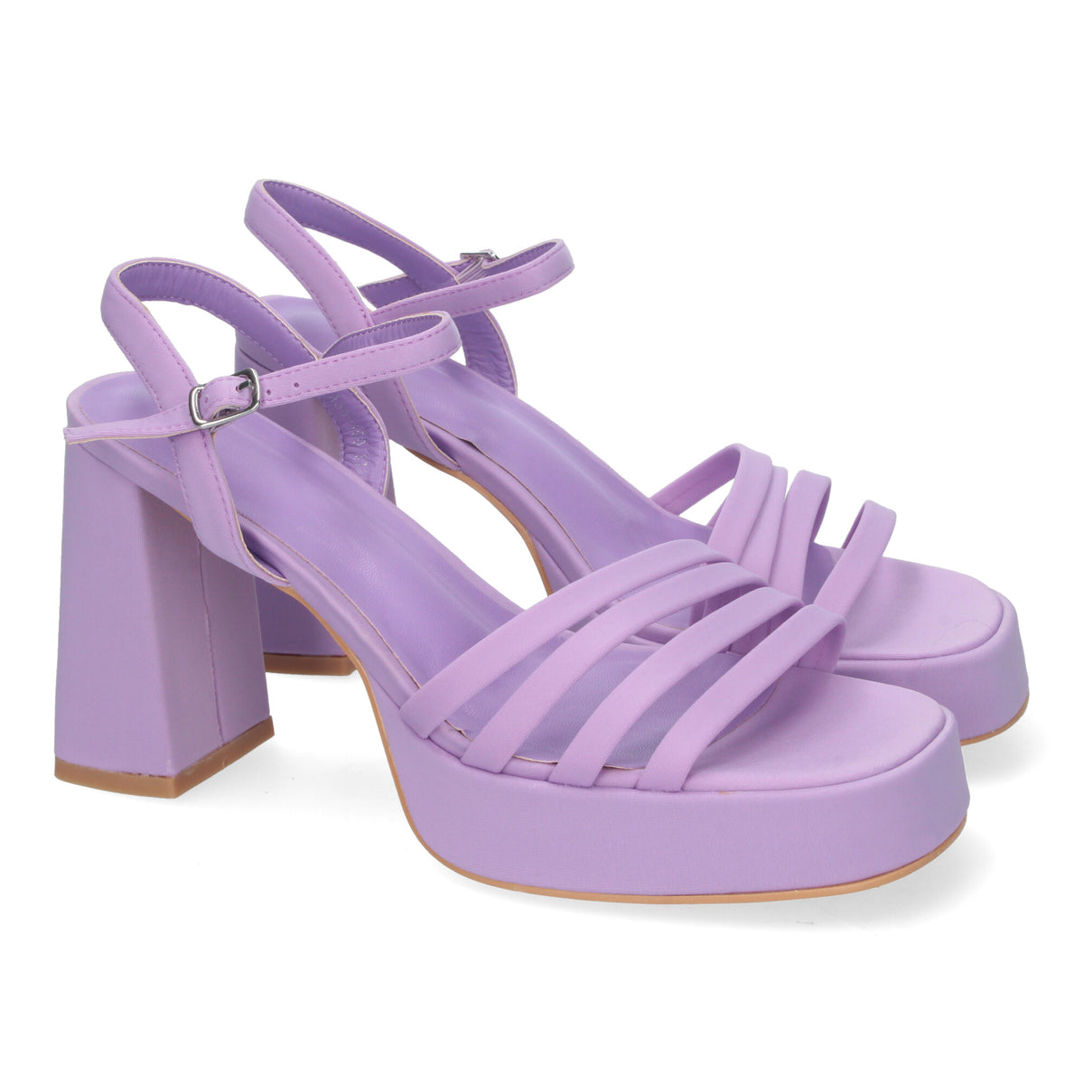 Sandalias Moradas Tacón Mujer Medea 003