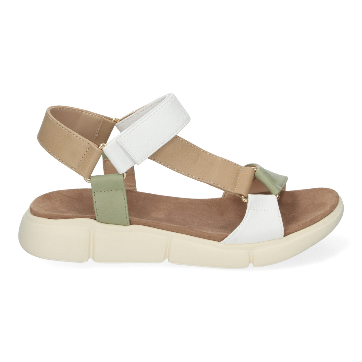 Sandalias Beige Planas Mujer Julia 002