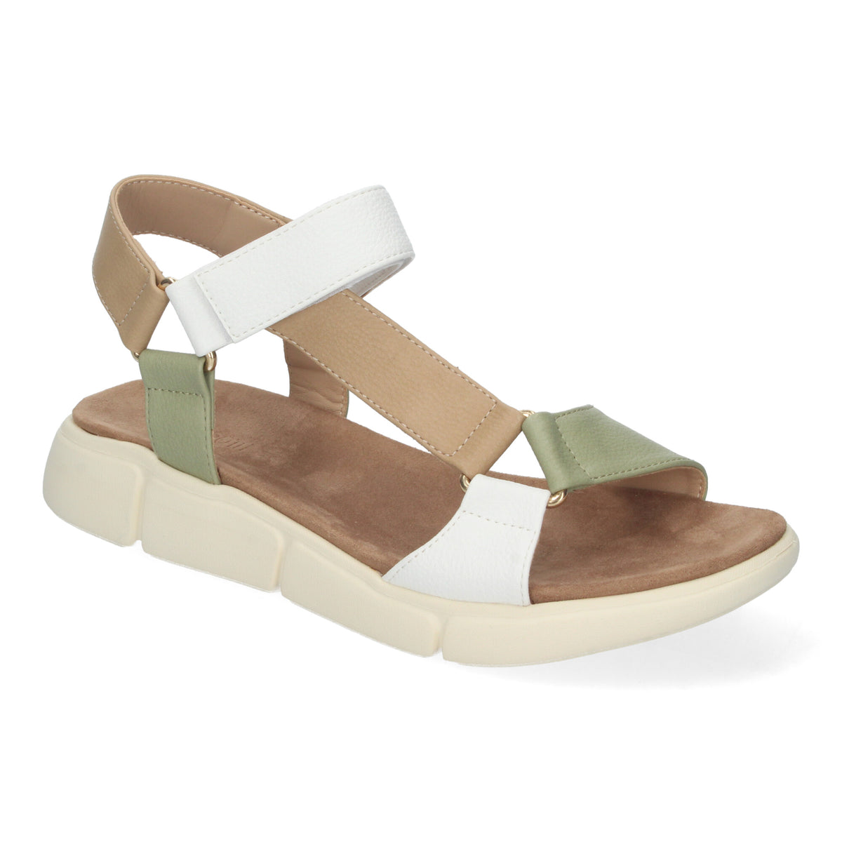 Sandalias Beige Planas Mujer Julia 002