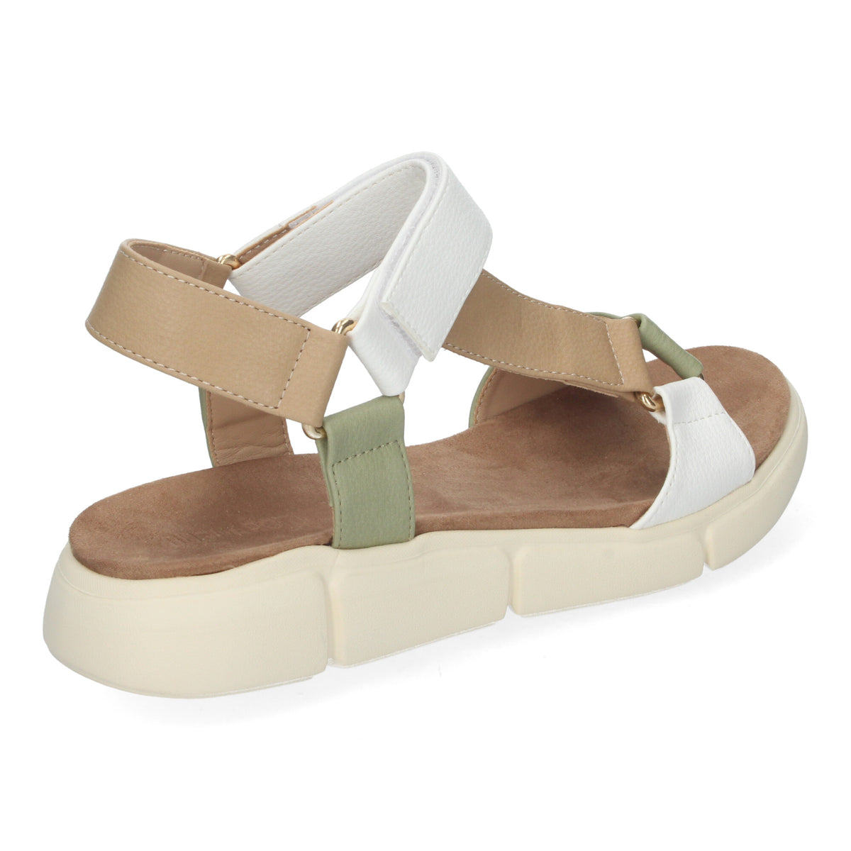 Sandalias Beige Planas Mujer Julia 002