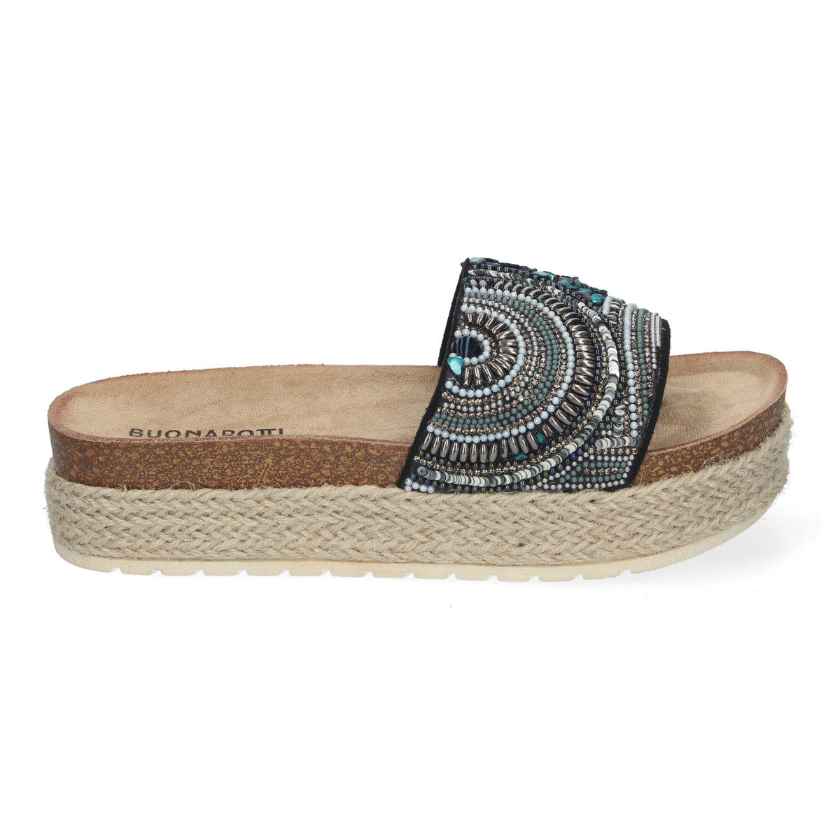 Sandalias Negras Plataforma Mujer Antonia 001