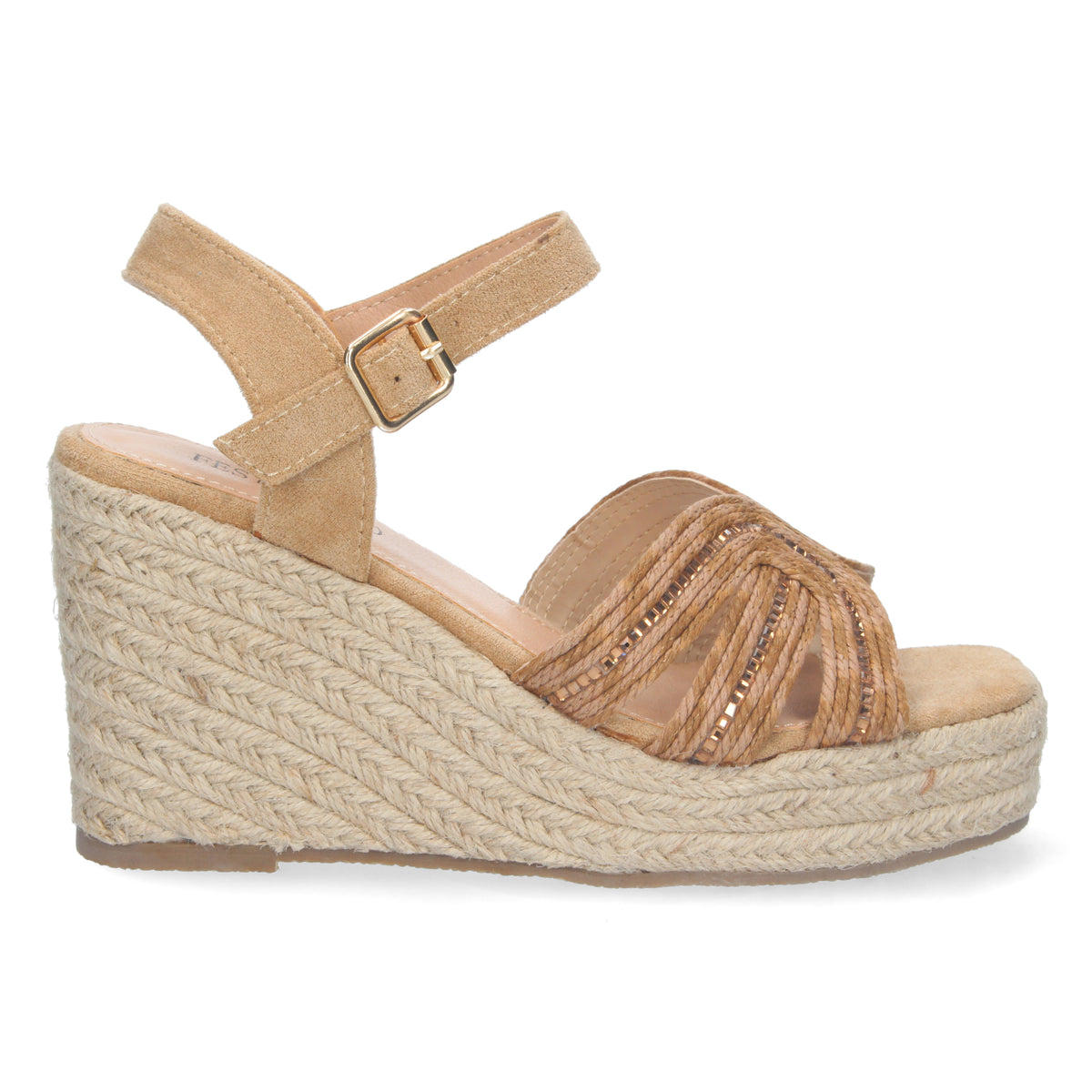 Sandalias Marrones Cuña Mujer Nerea 001