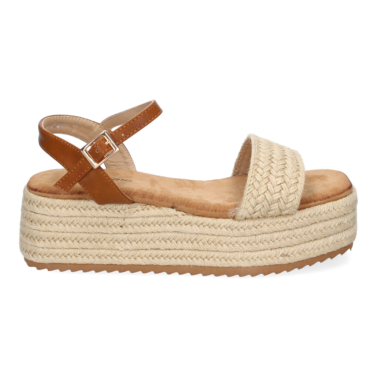 Sandalias Beige Plataforma Mujer Ilitia 001