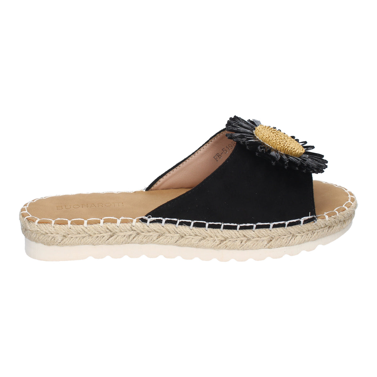 Sandalias Negras Planas Mujer Vibia 001