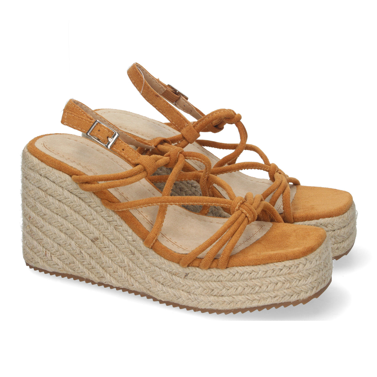 Sandalias Marrones Cuña Mujer Maia 002