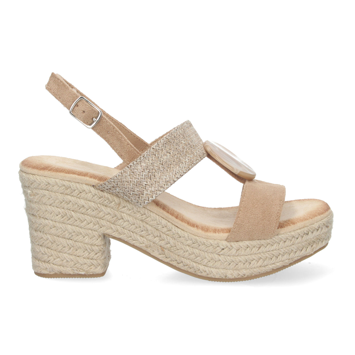Sandalias Marrones Tacón Mujer Celia 003