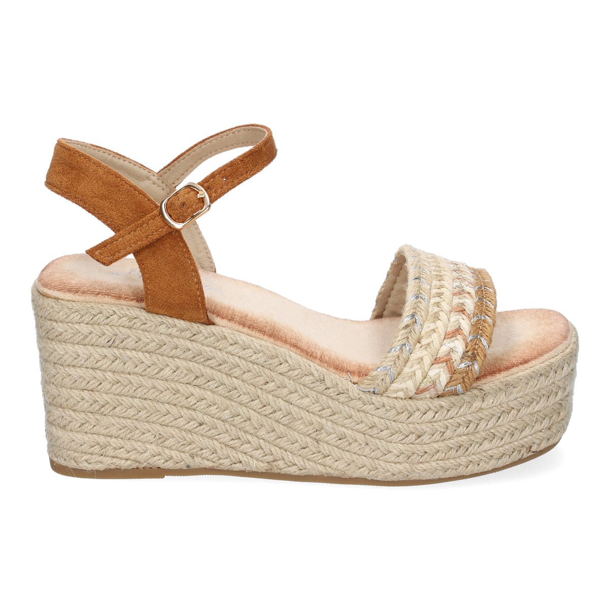 Sandalias Marrones Cuña Mujer Caliope 001