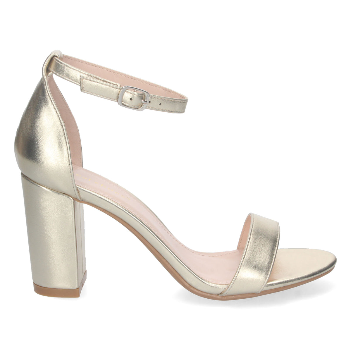 Sandalias Doradas Tacón Mujer Cleopatra 002