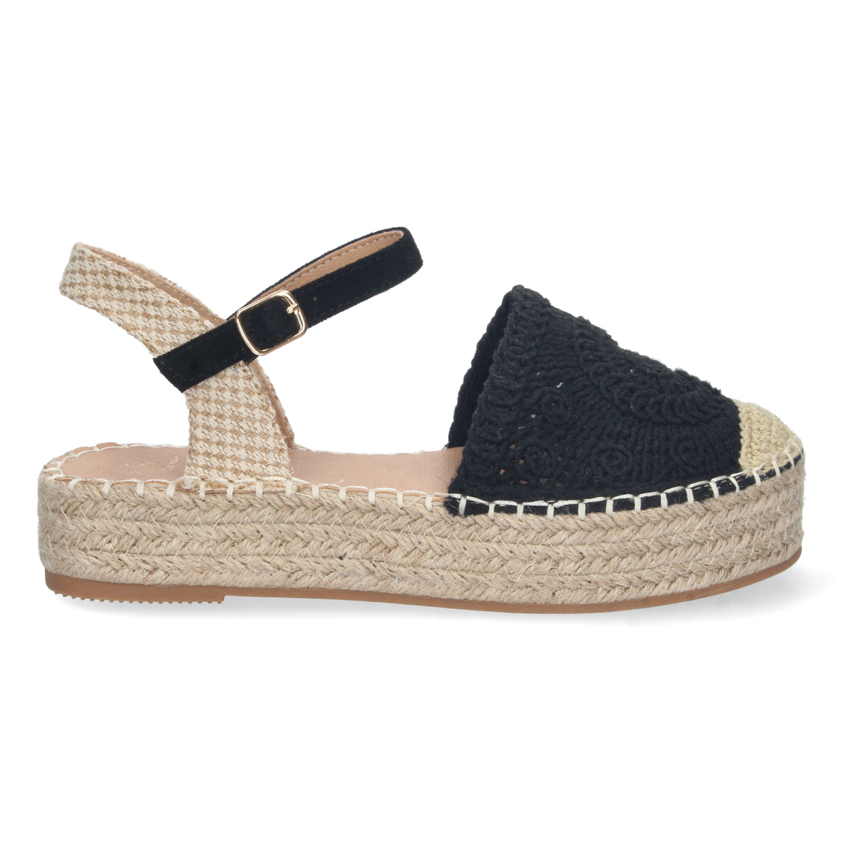 Sandalias Negras Plataforma Mujer Nyssa 002