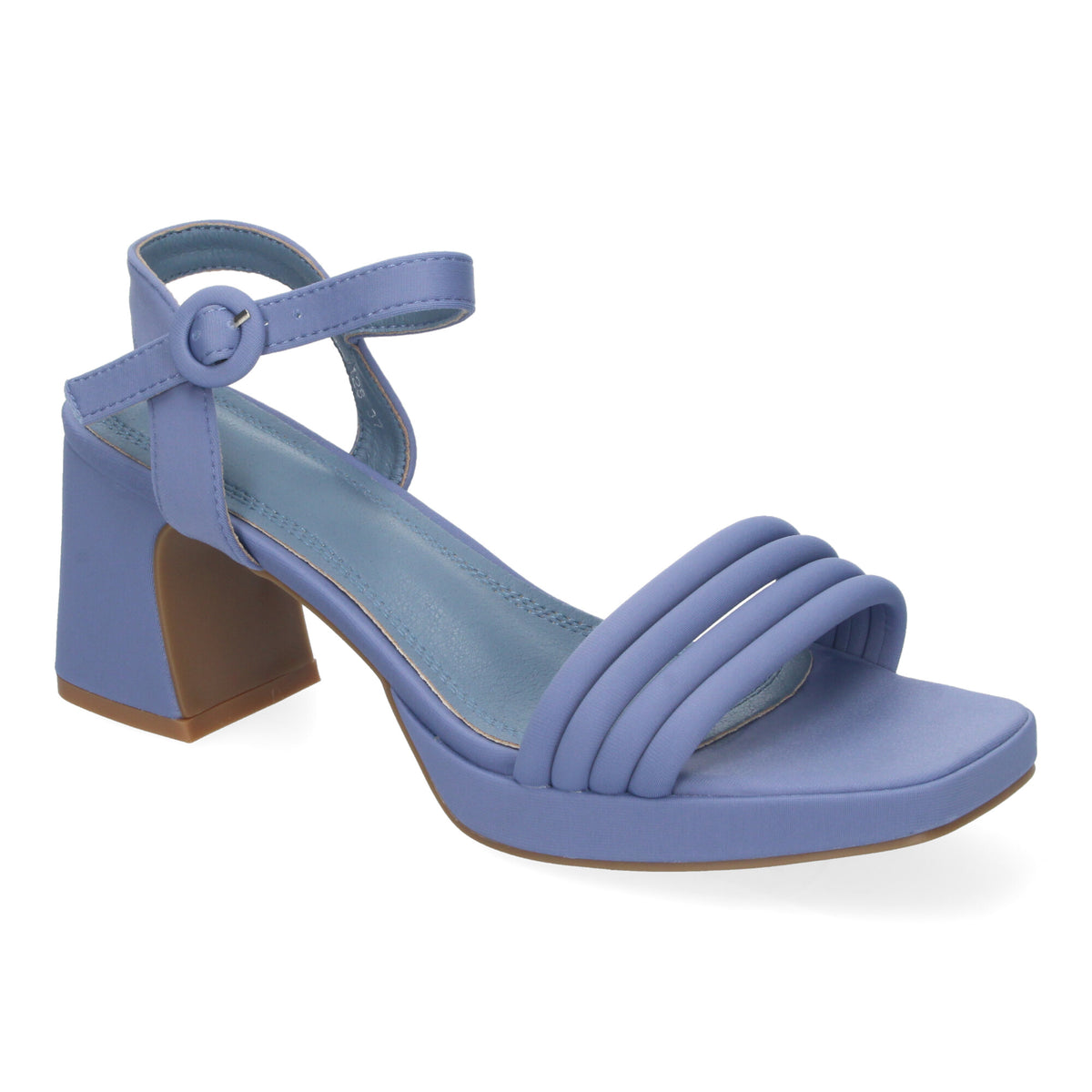 Sandalias Azules Tacón Mujer Numeria 001