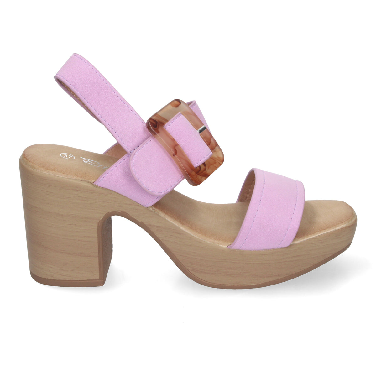 Zuecos Morados Mujer Celia 001