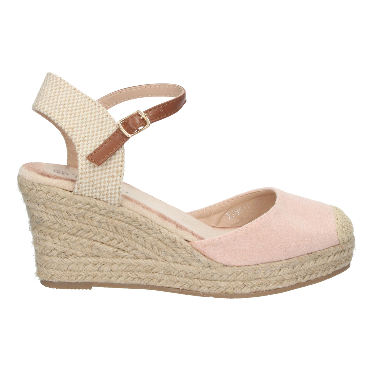 Sandalias Rosas Cuña Mujer Drusila 002