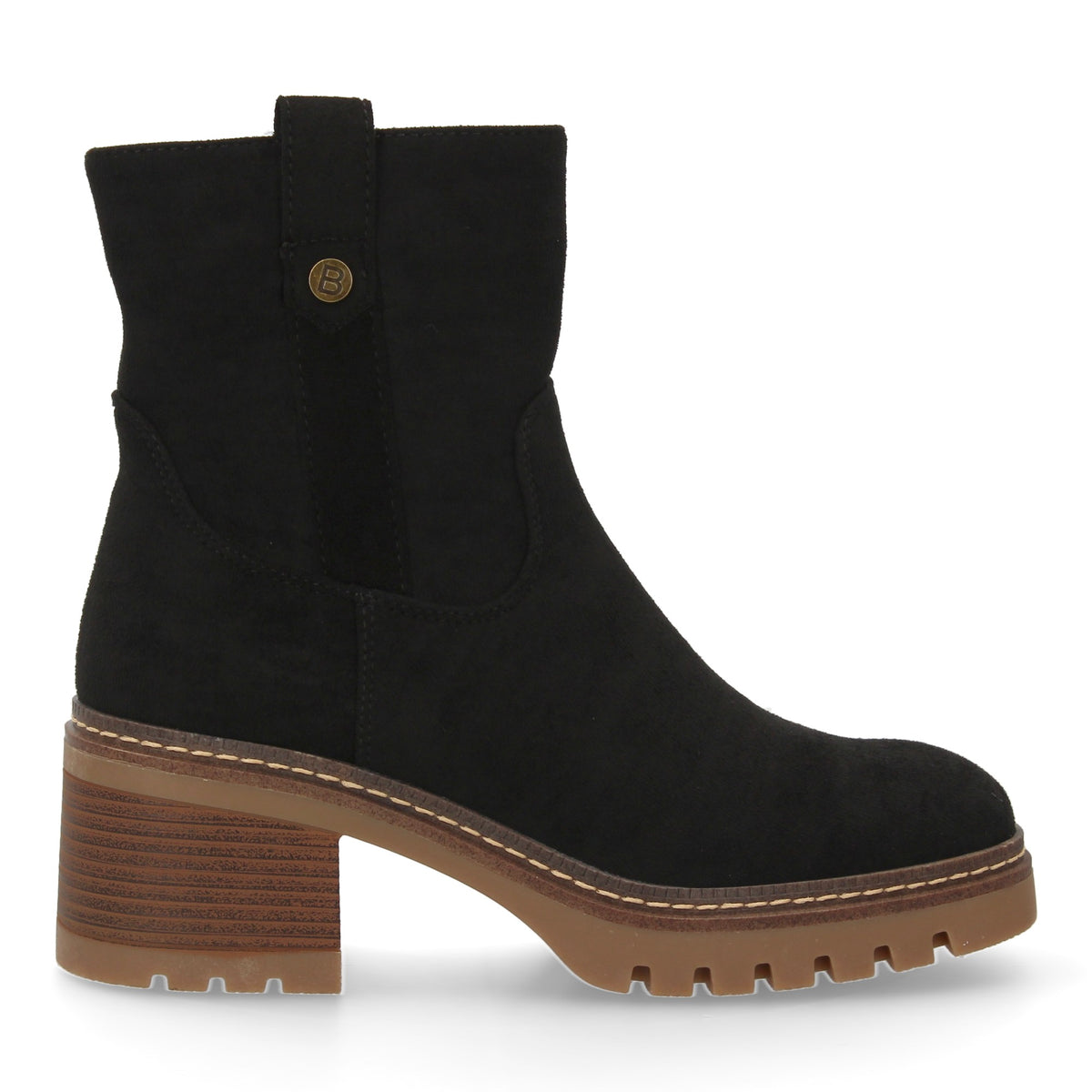 Botines Negras Tacón Mujer Niobe 006