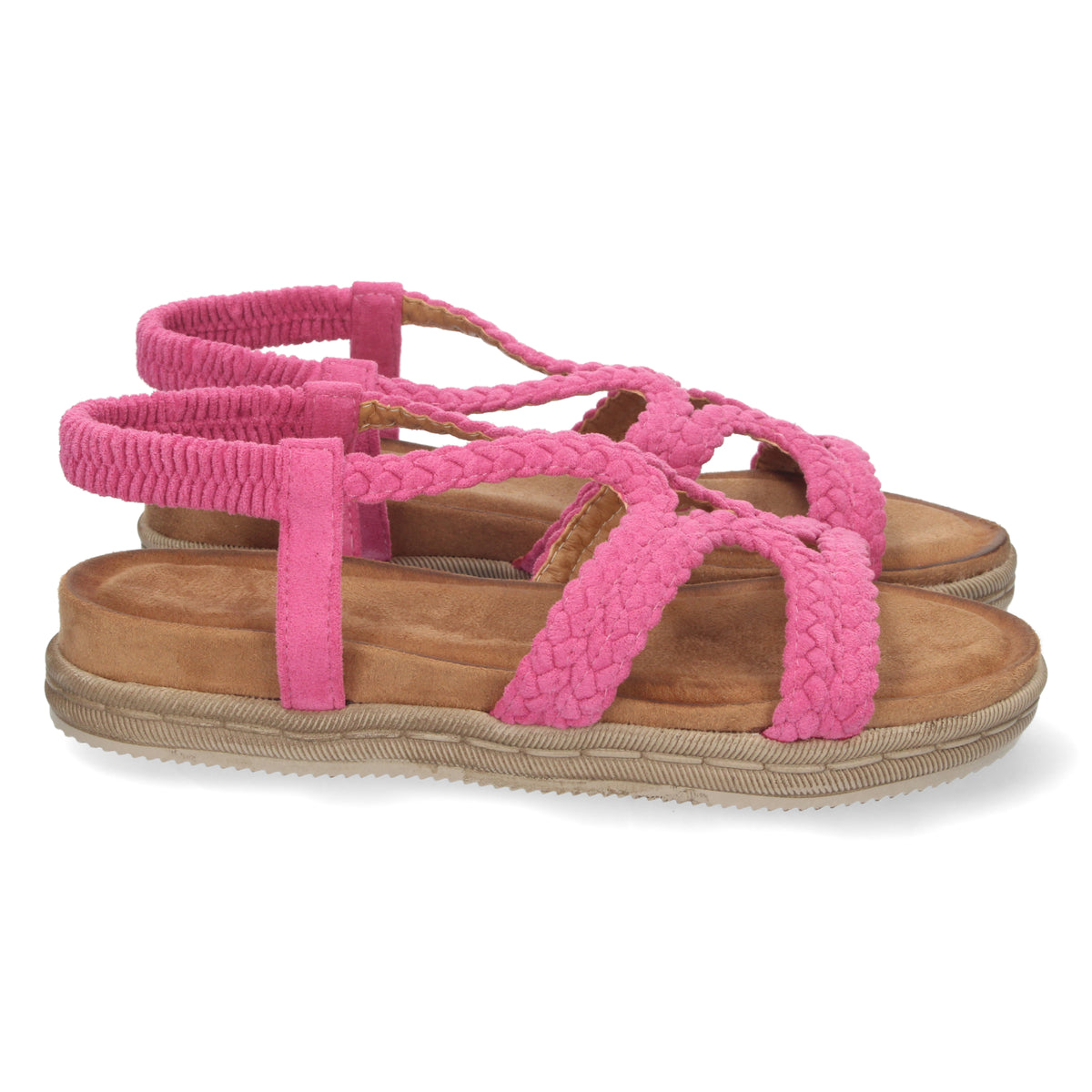 Sandalias Rosa Fucsia Planas Mujer Lucrecia 001