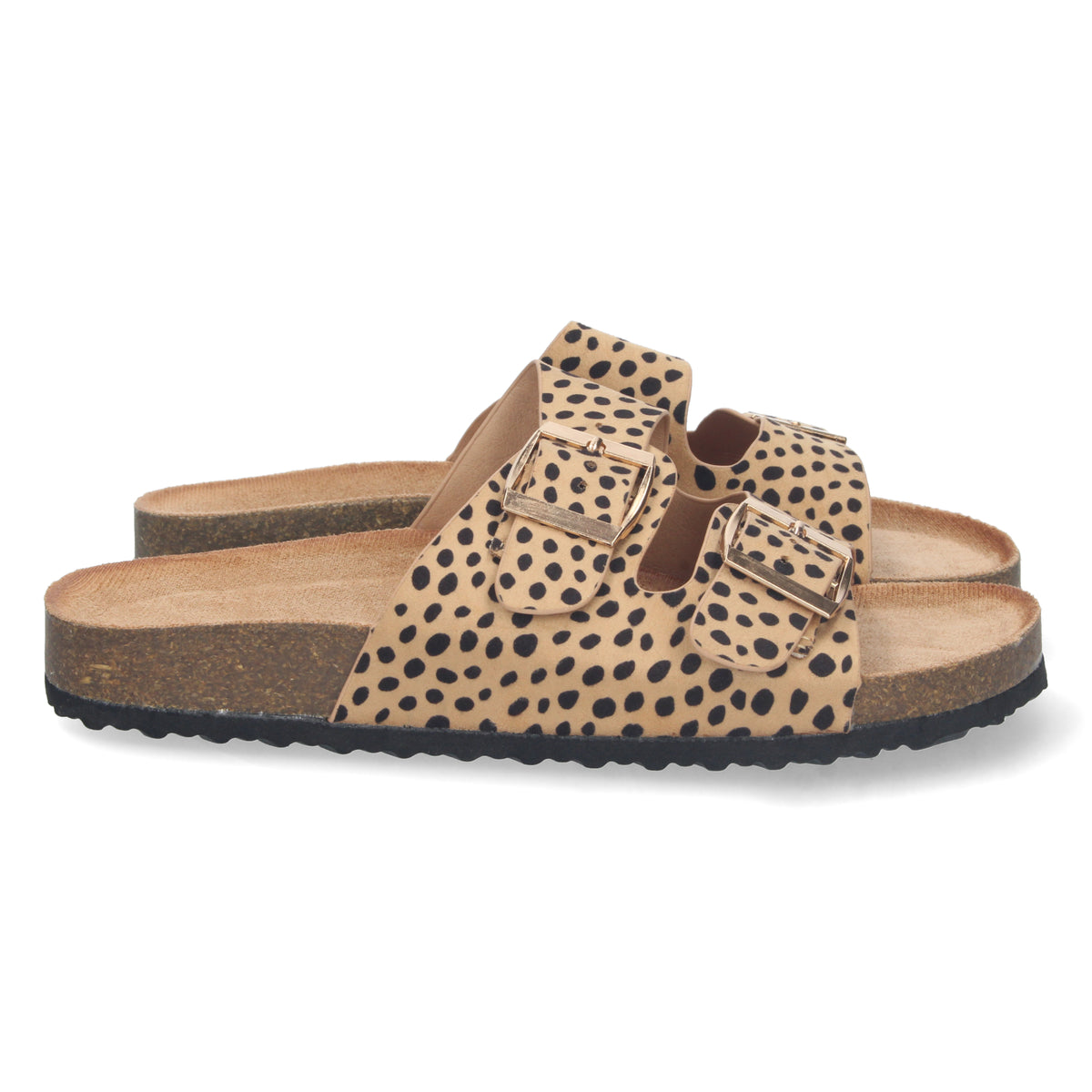 Sandalias Estampado de Leopardo Planas Mujer Popea 002