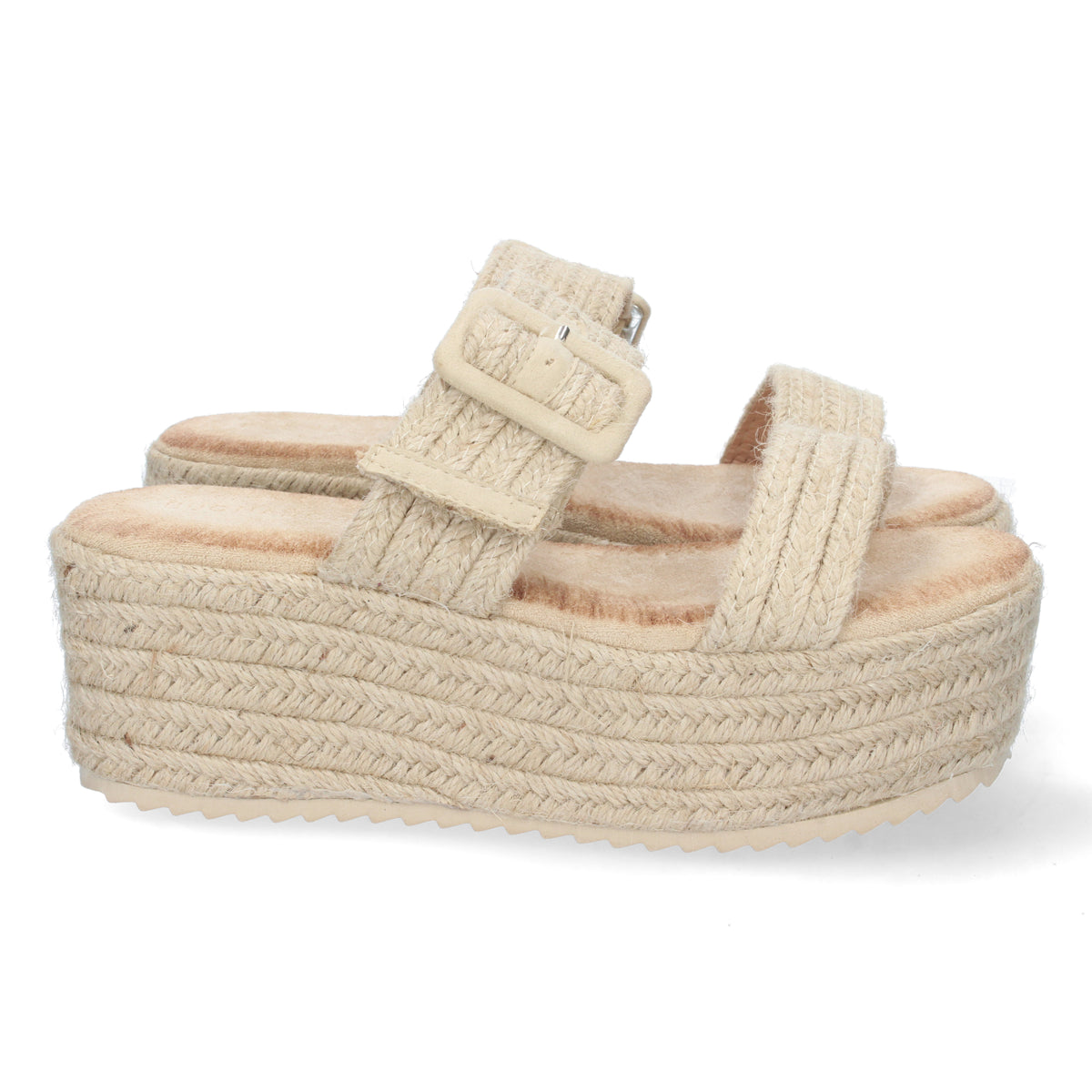 Sandalias Beige Plataforma Mujer Valentina 002