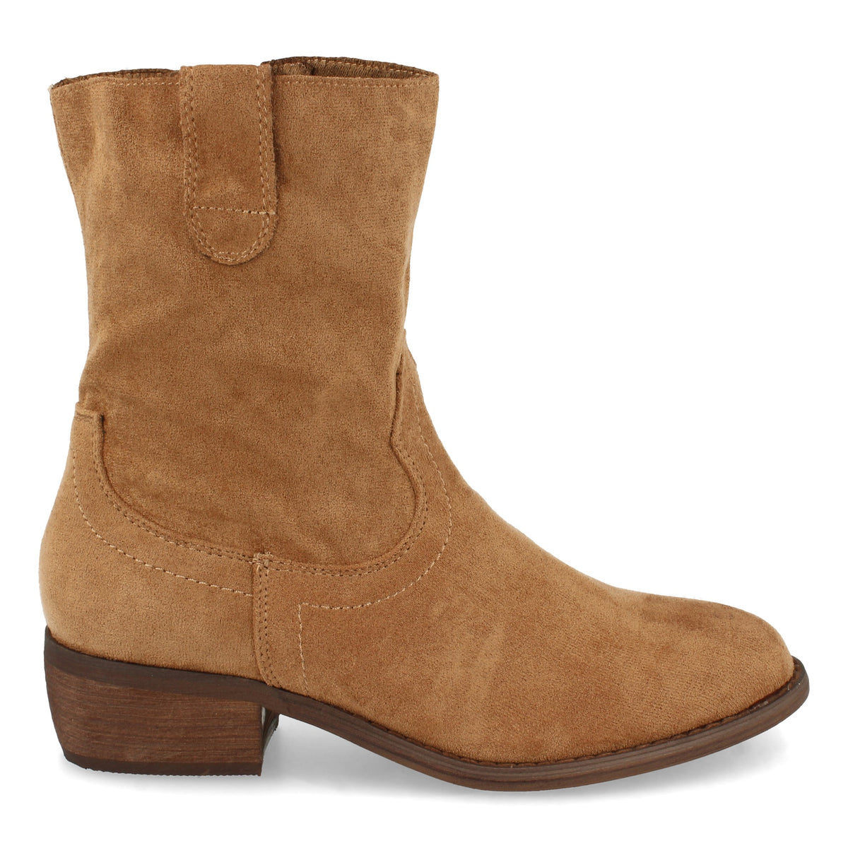 Botines Camel Tacón Mujer Niobe 001