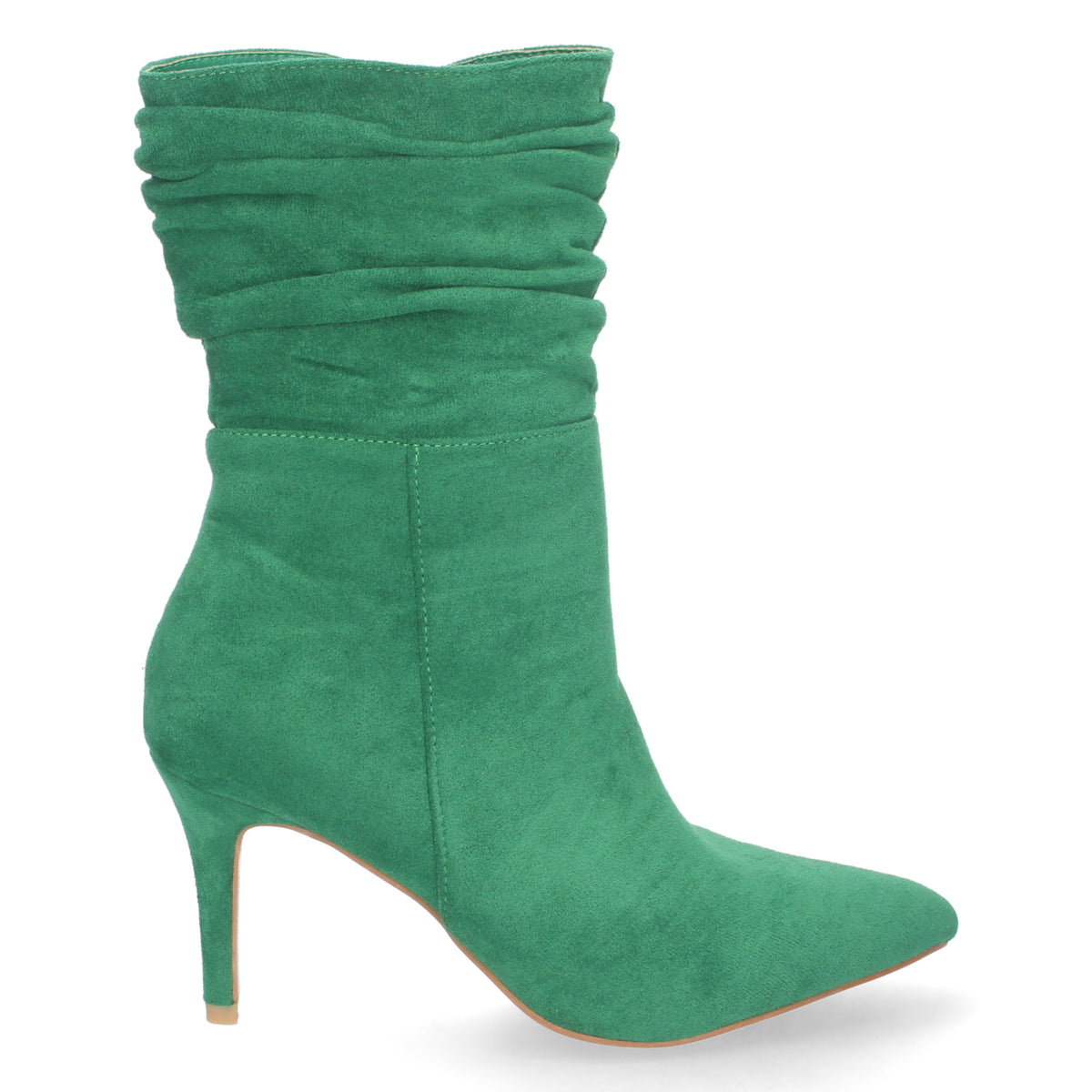 Botines Verdes Tacón Mujer Atenea 002