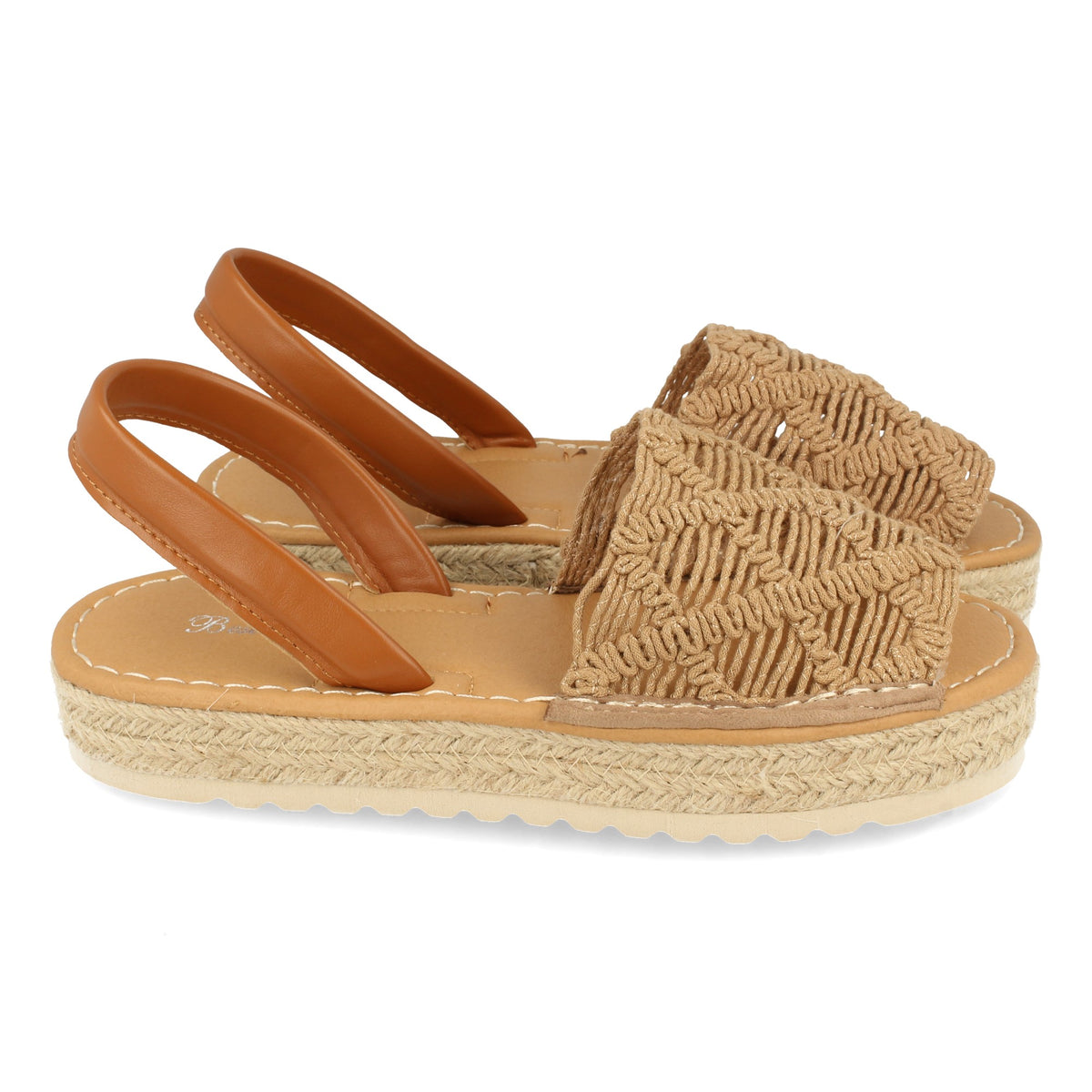 Sandalias Marrones Kaki Planas Mujer Ianira 001