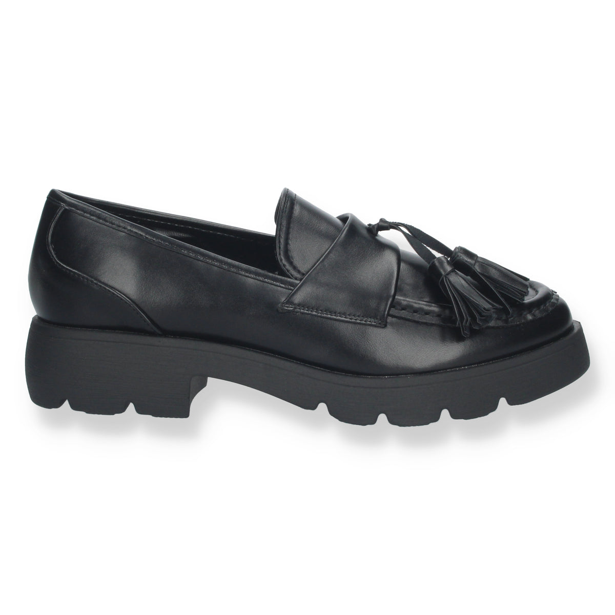 Mocasines Negros Planos Creta 003