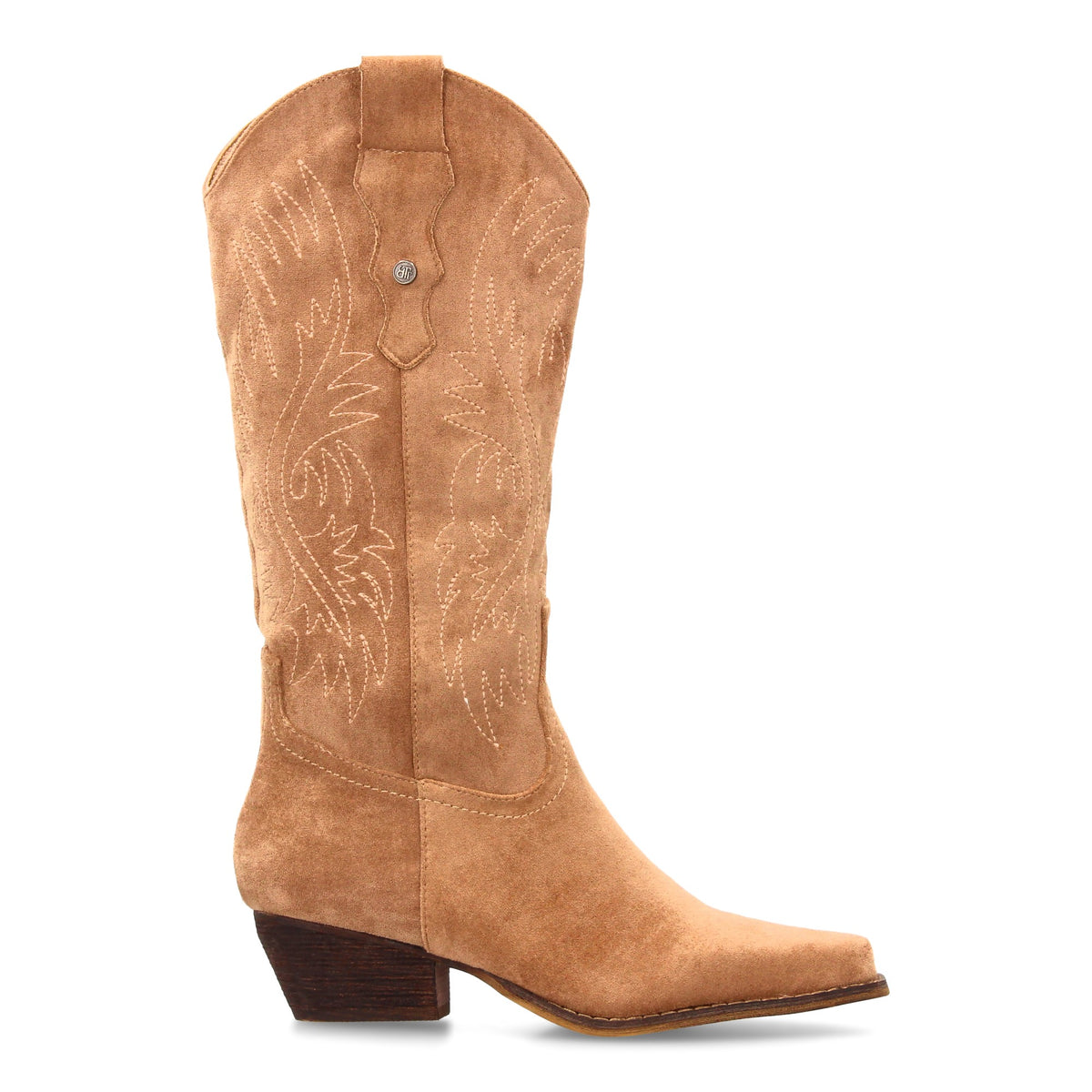 Botas Beige Tacón Mujer Serezade 002