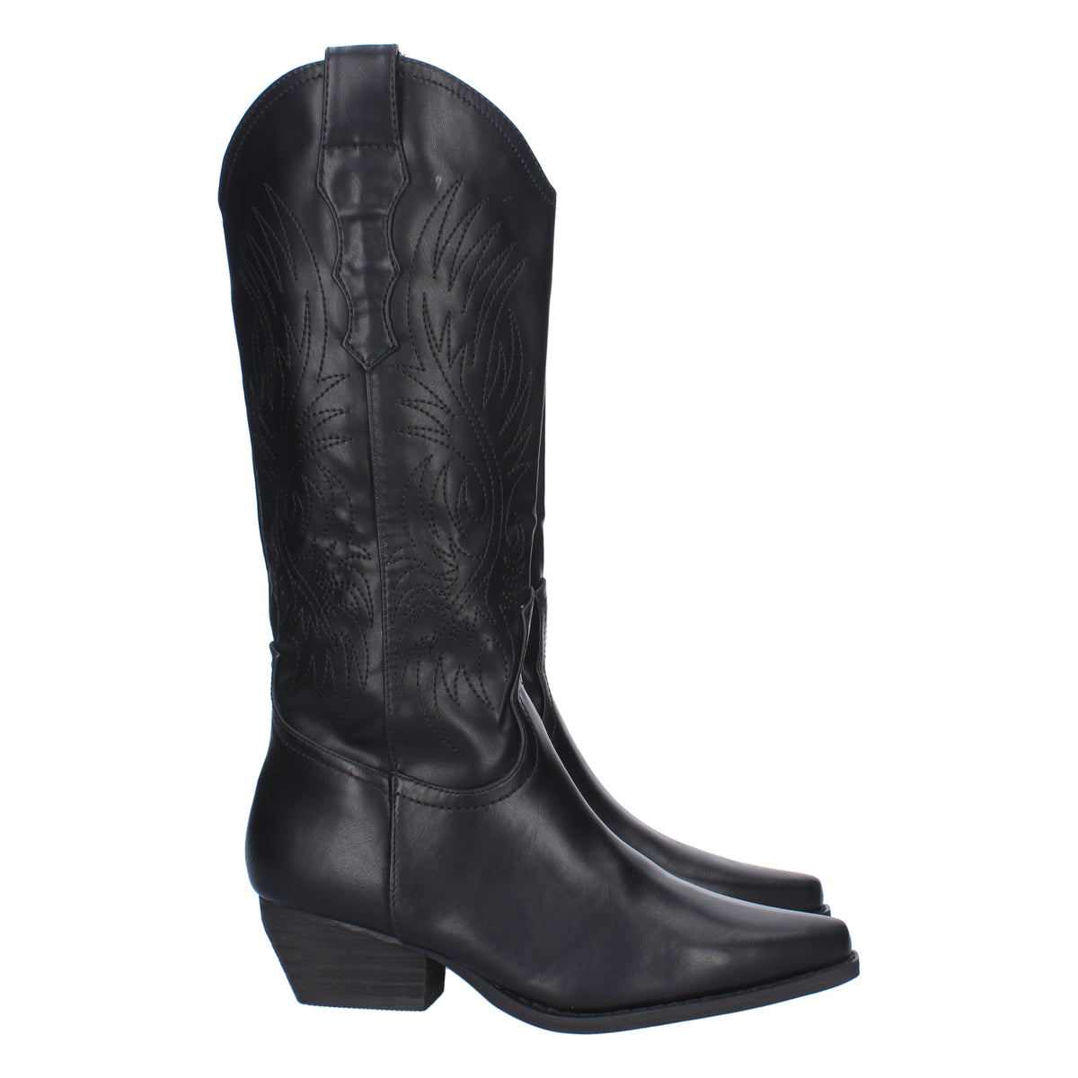 Botas Negras Tacón Mujer Gaetana 001