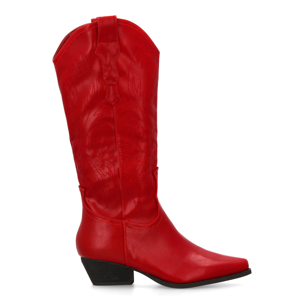 Botas Rojas Tacón Mujer Serezade 002