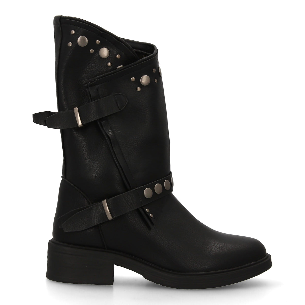 Botas Negras Tacón Mujer Caliope 004