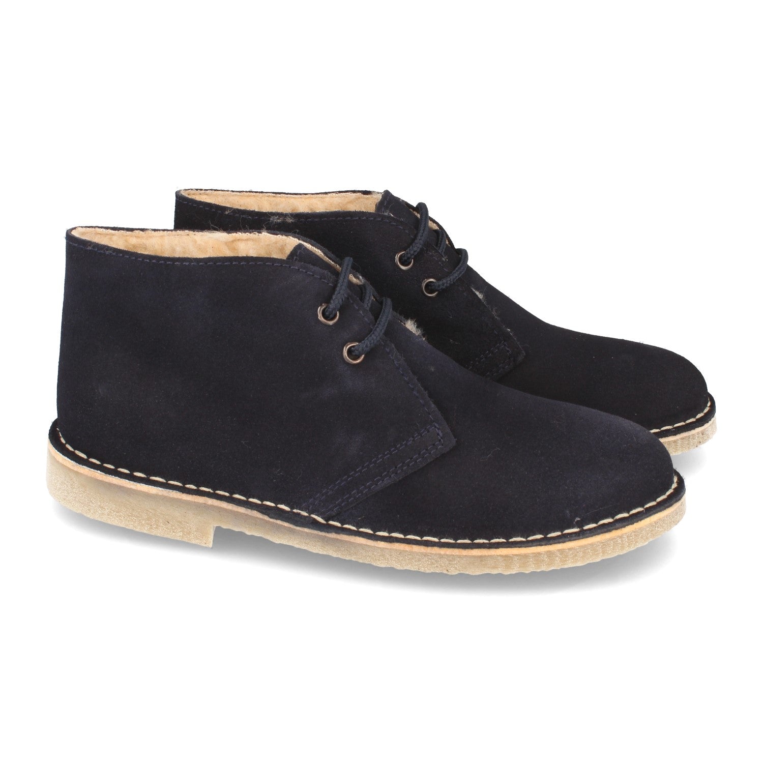 Botines hombre best sale azul marino