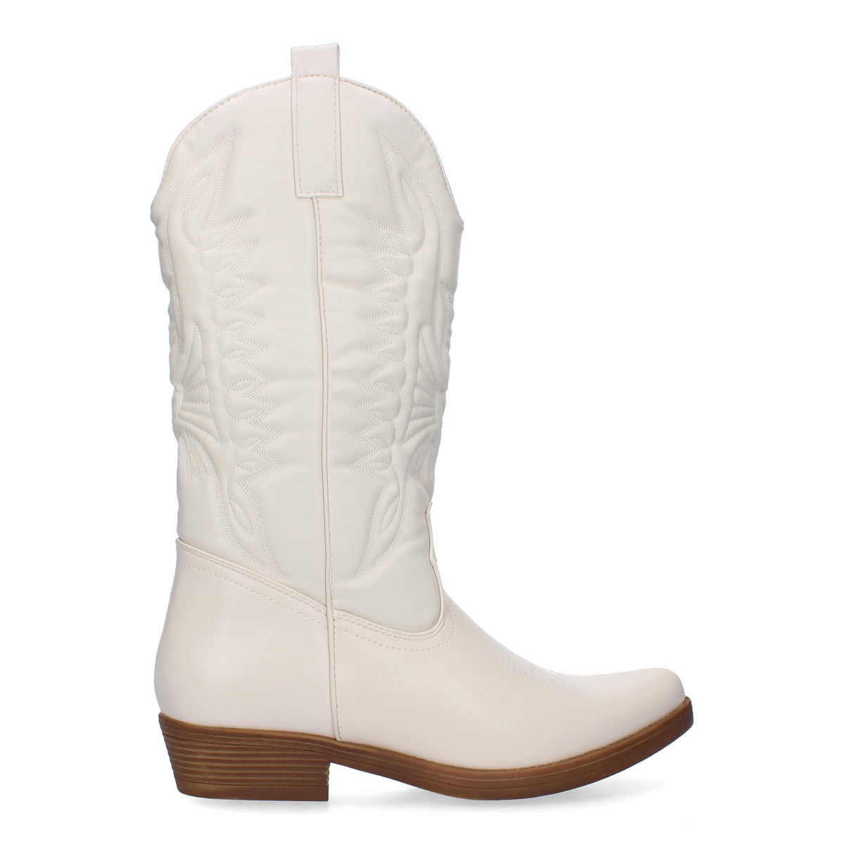 Botas Beige Tacón Mujer Fulvia 001