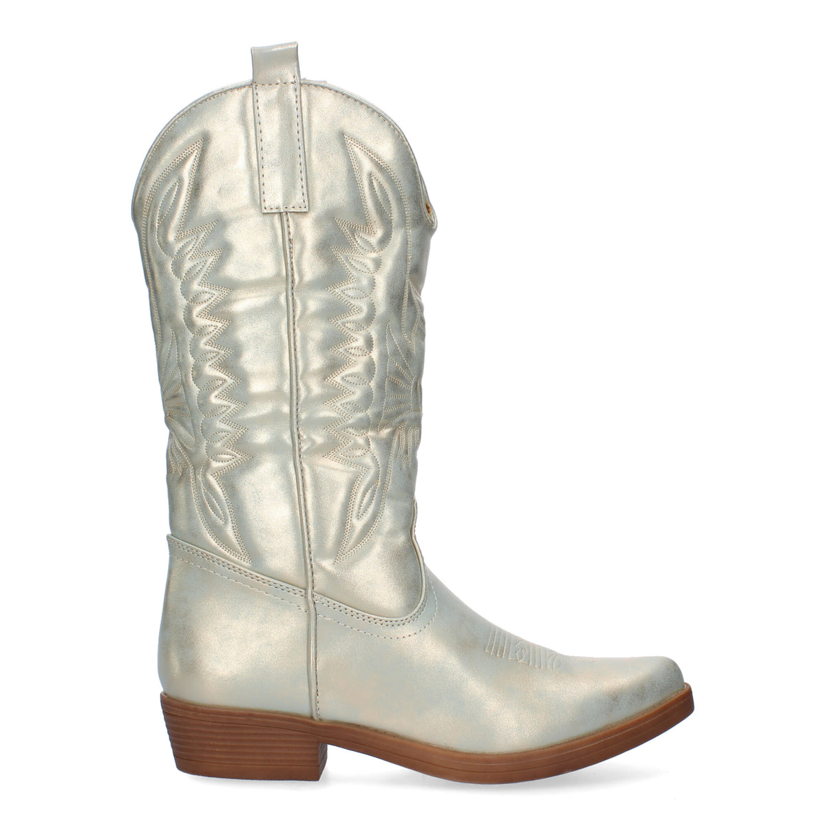 Botas Doradas Tacón Mujer Fulvia 001