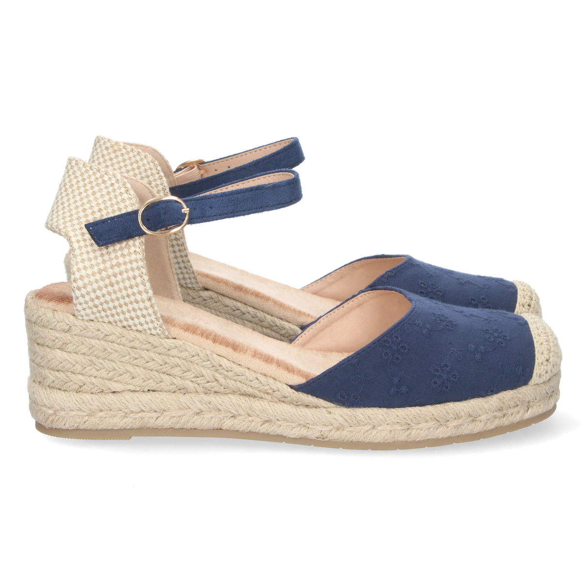 Sandalias Azules Cuña Mujer Ishtar 001