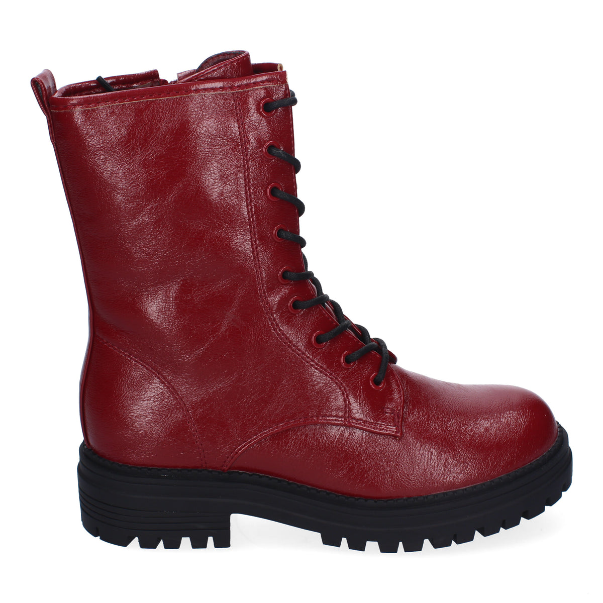 Botas Rojas Plataforma Mujer Xena 005