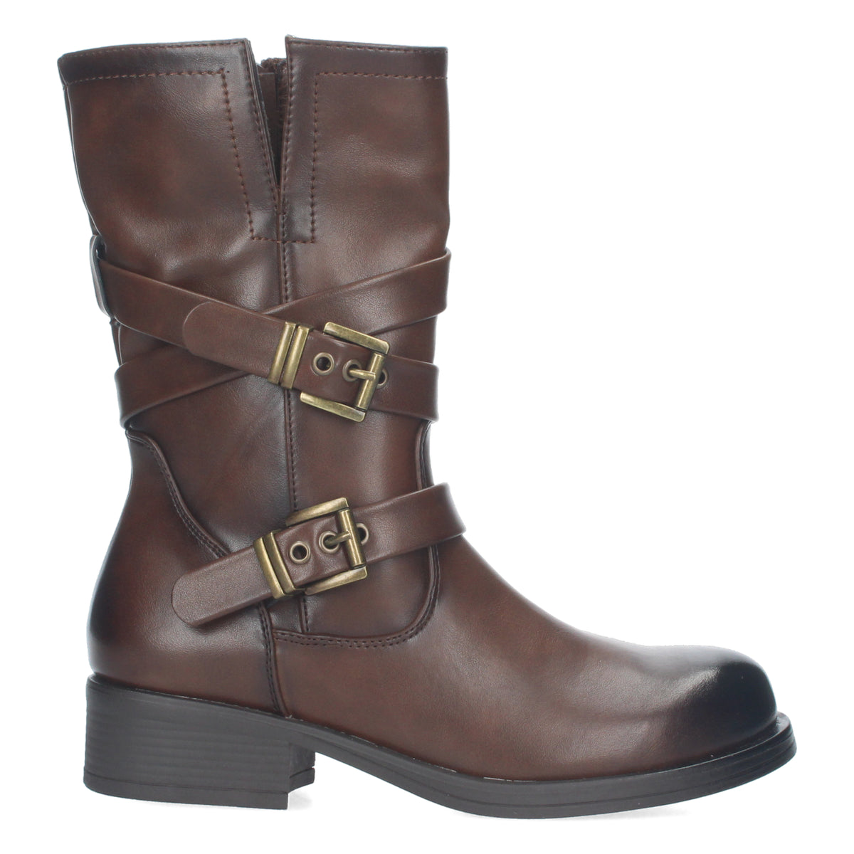 Botas Marrones Tacón Mujer Francesca 001