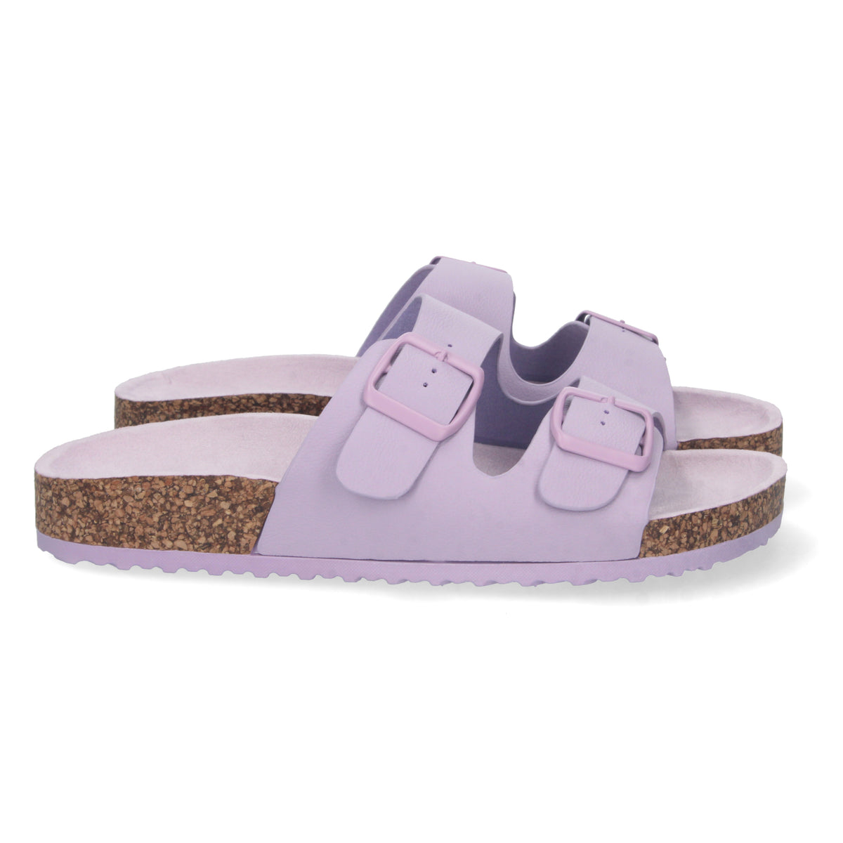 Sandalias Moradas Lila Planas Mujer Popea 003