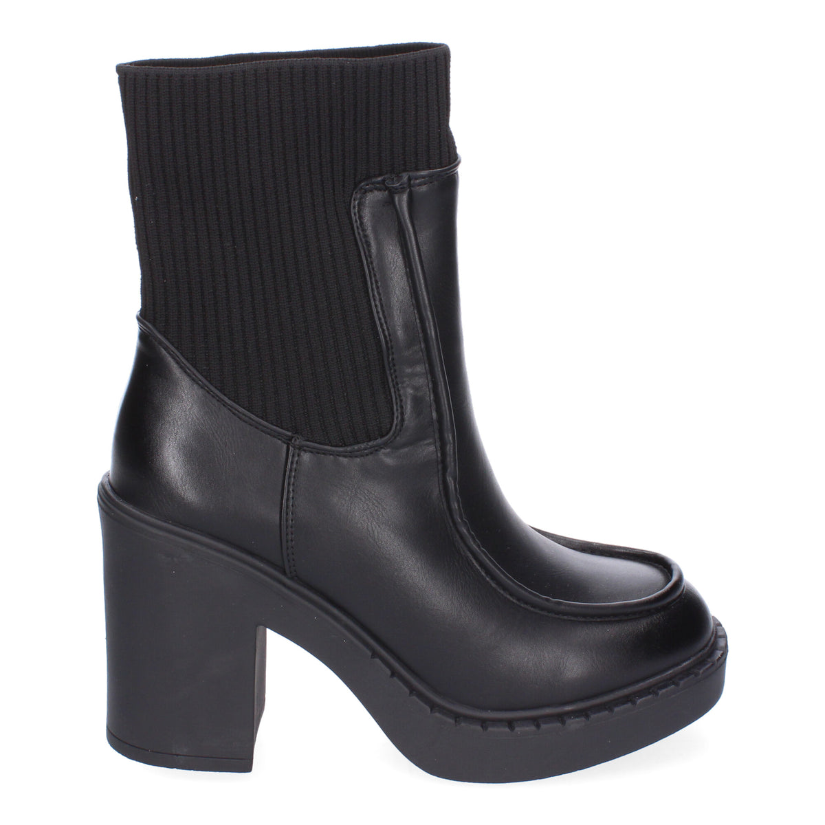 Botines Negros Tacon Mujer Valentina 002