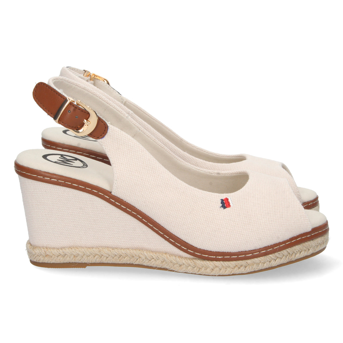 Sandalias Blancas Cuña Mujer Elissa 002