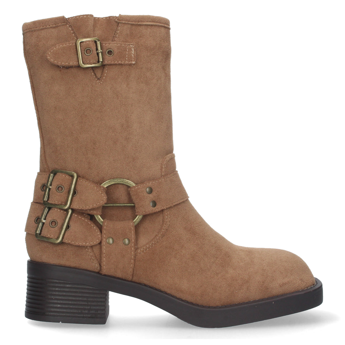 Botas Camel Tacón Mujer Vesta 001