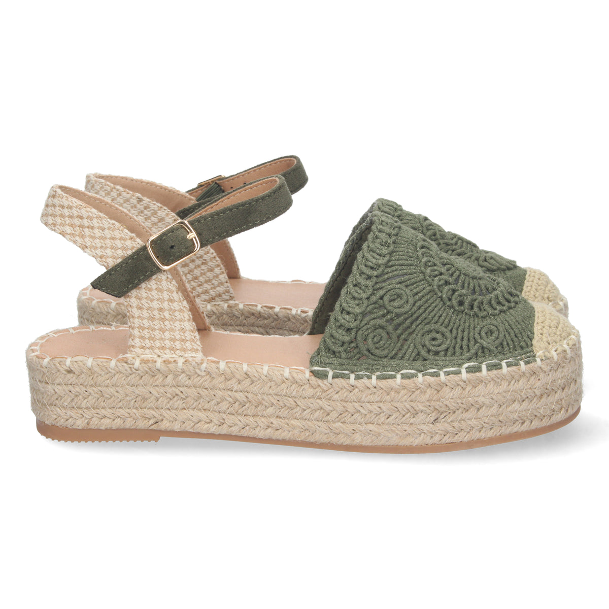 Sandalias Verdes Plataforma Mujer Nyssa 002